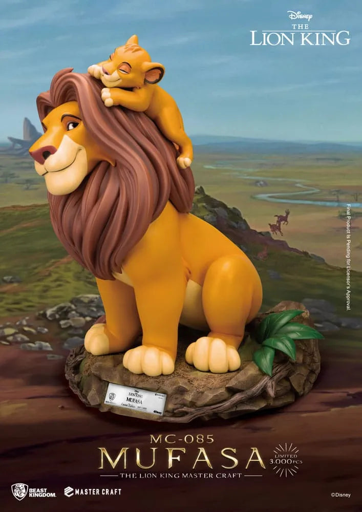 Disney Master Craft Statue Der König der Löwen Mufasa 36 cm - Smalltinytoystore