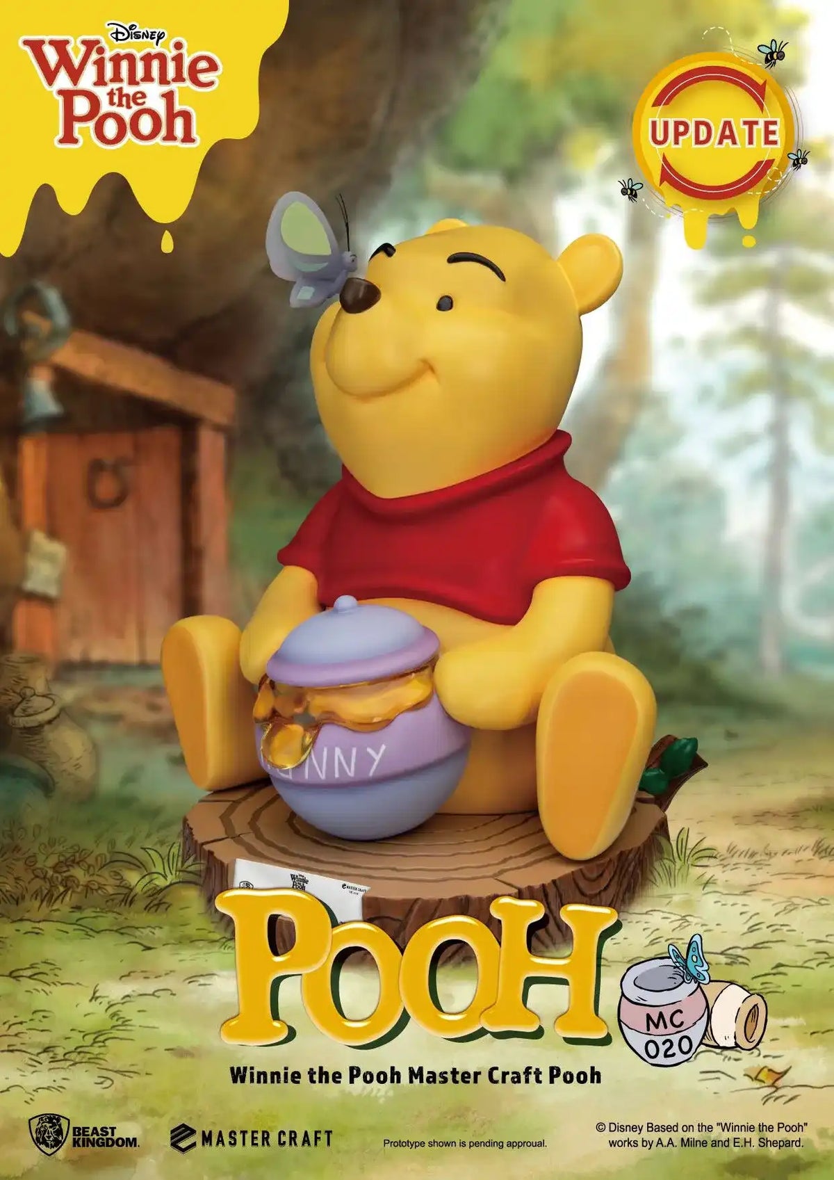 Disney Master Craft Statue Winnie the Pooh 31 cm - Smalltinytoystore