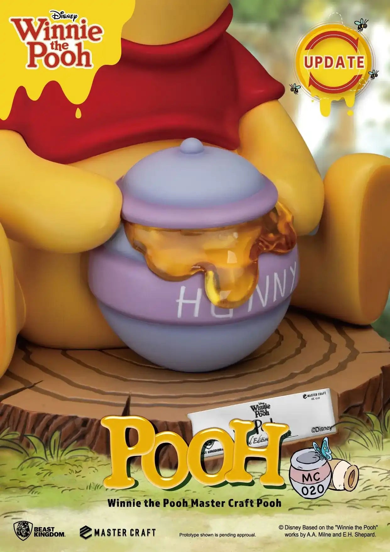 Disney Master Craft Statue Winnie the Pooh 31 cm - Smalltinytoystore