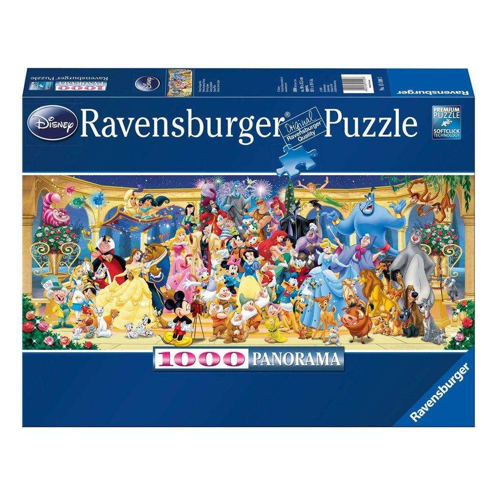 Disney Panorama Puzzle Gruppenfoto (1000 Teile) - Smalltinytoystore