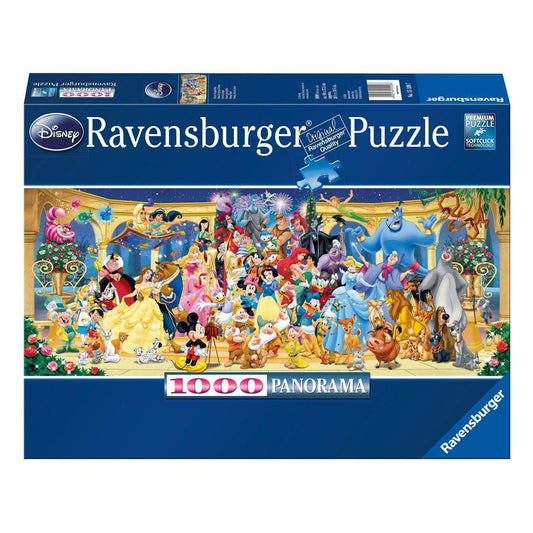Disney Panorama Puzzle Gruppenfoto (1000 Teile) - Smalltinytoystore