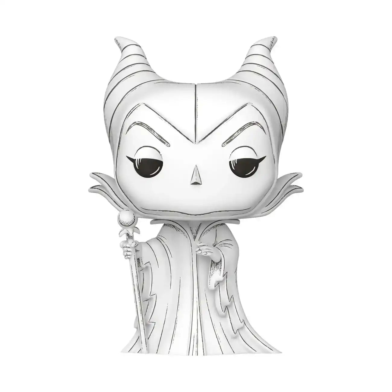 Disney POP! Vinyl Figur Sketched- Maleficent 9 cm - Smalltinytoystore