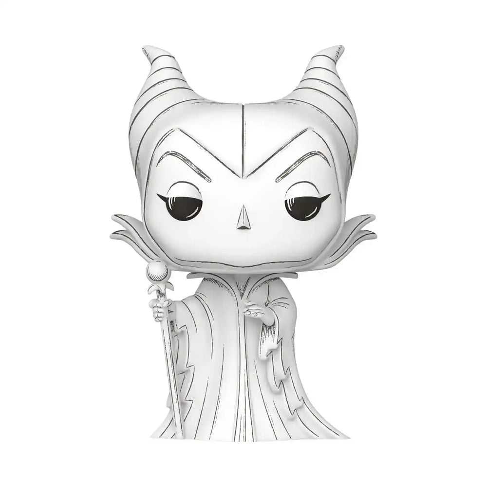 Disney POP! Vinyl Figur Sketched- Maleficent 9 cm - Smalltinytoystore