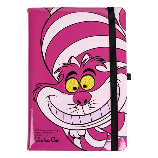 Disney Premium Notizbuch A5 Alice im Wunderland Grinsekatze - Smalltinytoystore