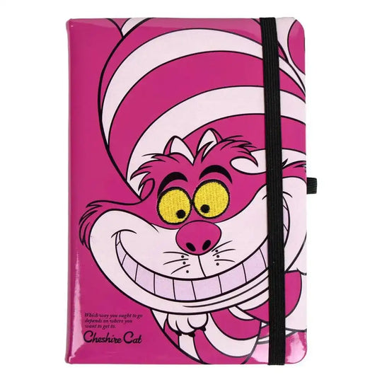 Disney Premium Notizbuch A5 Alice im Wunderland Grinsekatze - Smalltinytoystore