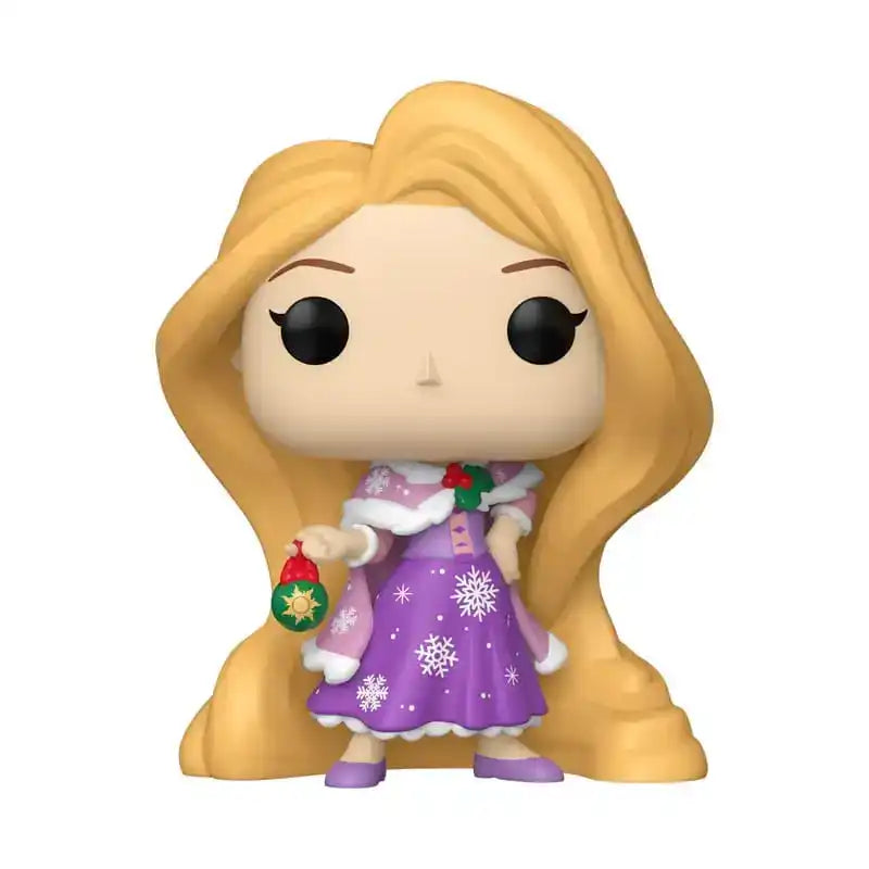 Disney Princess POP! Vinyl Figur Holiday Rapunzel 9 cm - Smalltinytoystore