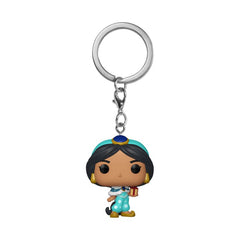 Disney Princess POP! Vinyl Schlüsselanhänger 4 cm Holiday Jasmine Display (12) - Smalltinytoystore