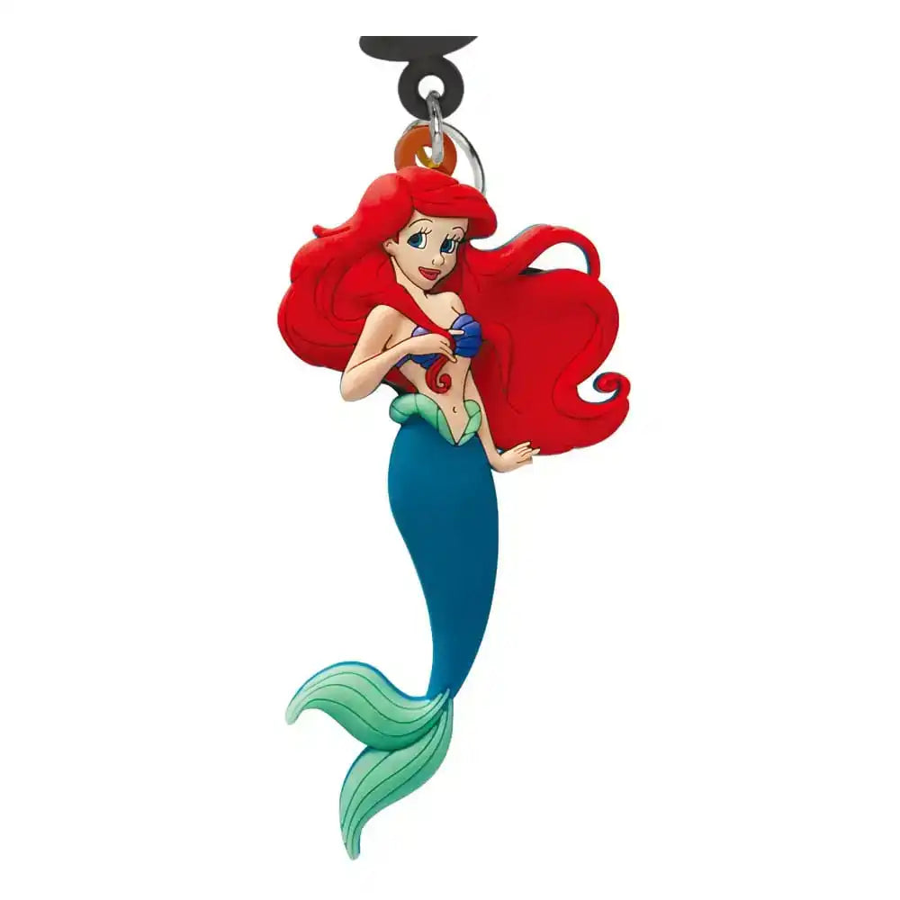 Disney Prinzessinen Soft Touch PVC Taschenanhänger Arielle, die Meerjungfrau