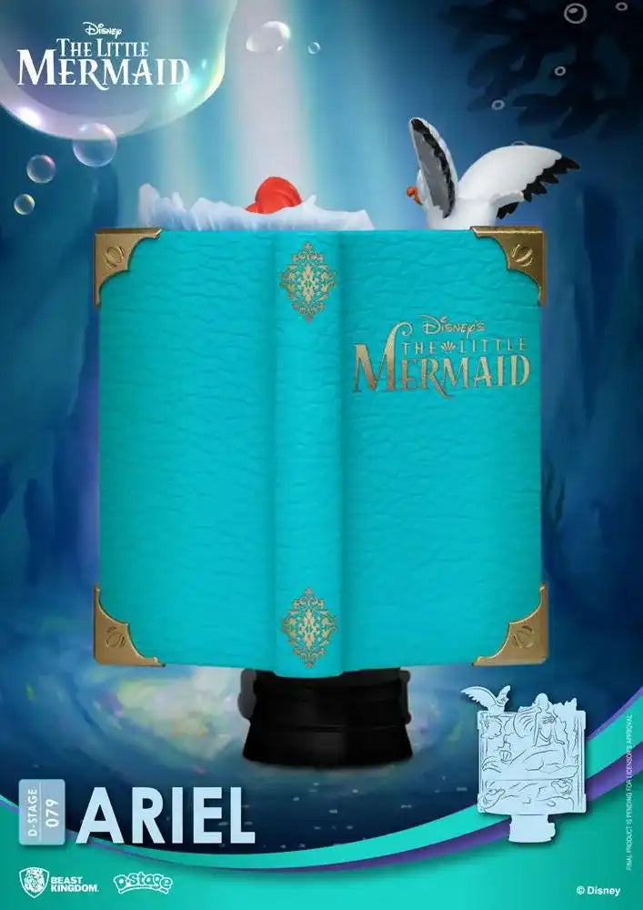 Disney Story Book Series D-Stage PVC Diorama Ariel 15 cm - Smalltinytoystore