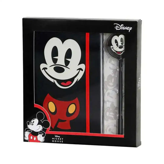 Disney Tagebuch Geschenkbox Mickey Maus Gesicht