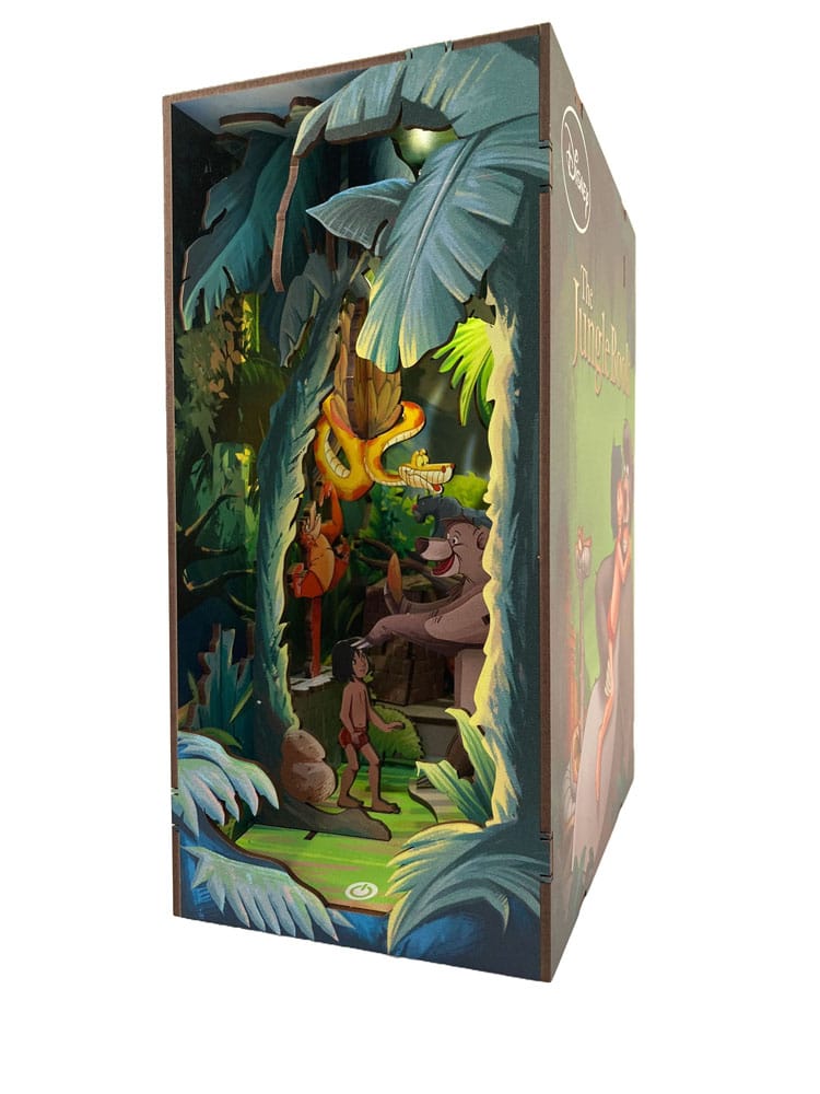 Disney Tiny Adventures Book Nook Mini-Diorama Das Dschungelbuch 23 cm - Smalltinytoystore