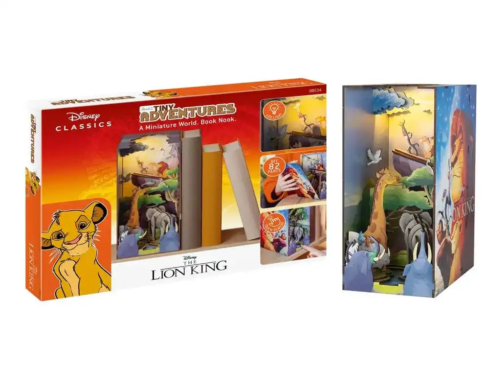 Disney Tiny Adventures Book Nook Mini-Diorama Der König der Löwen 23 cm - Smalltinytoystore