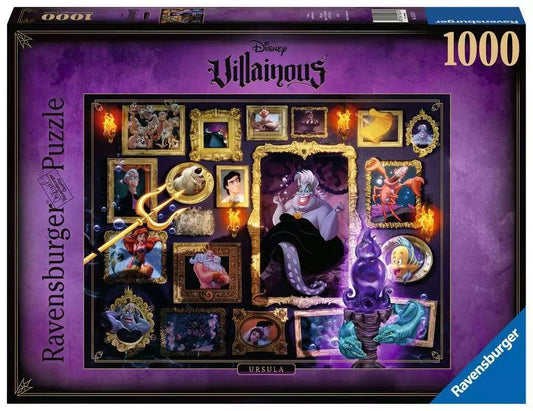 Disney Villainous Puzzle Ursula (1000 Teile) - Smalltinytoystore