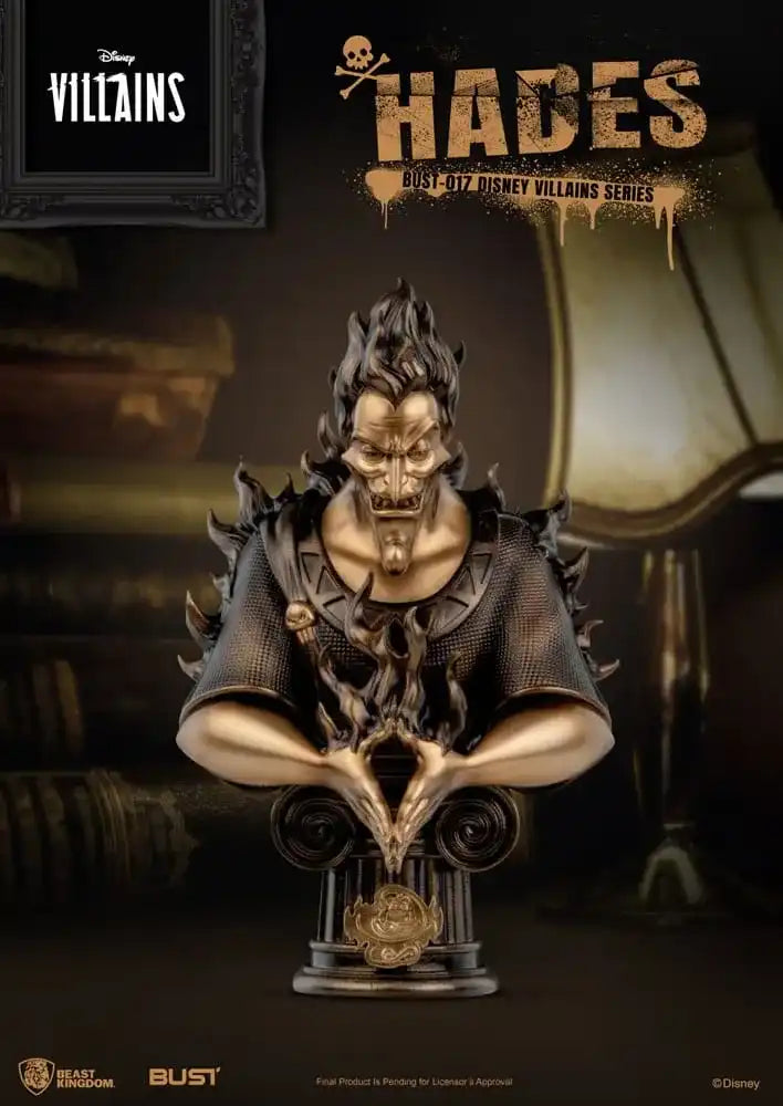 Disney Villains Series PVC Büste Hades 16 cm - Smalltinytoystore