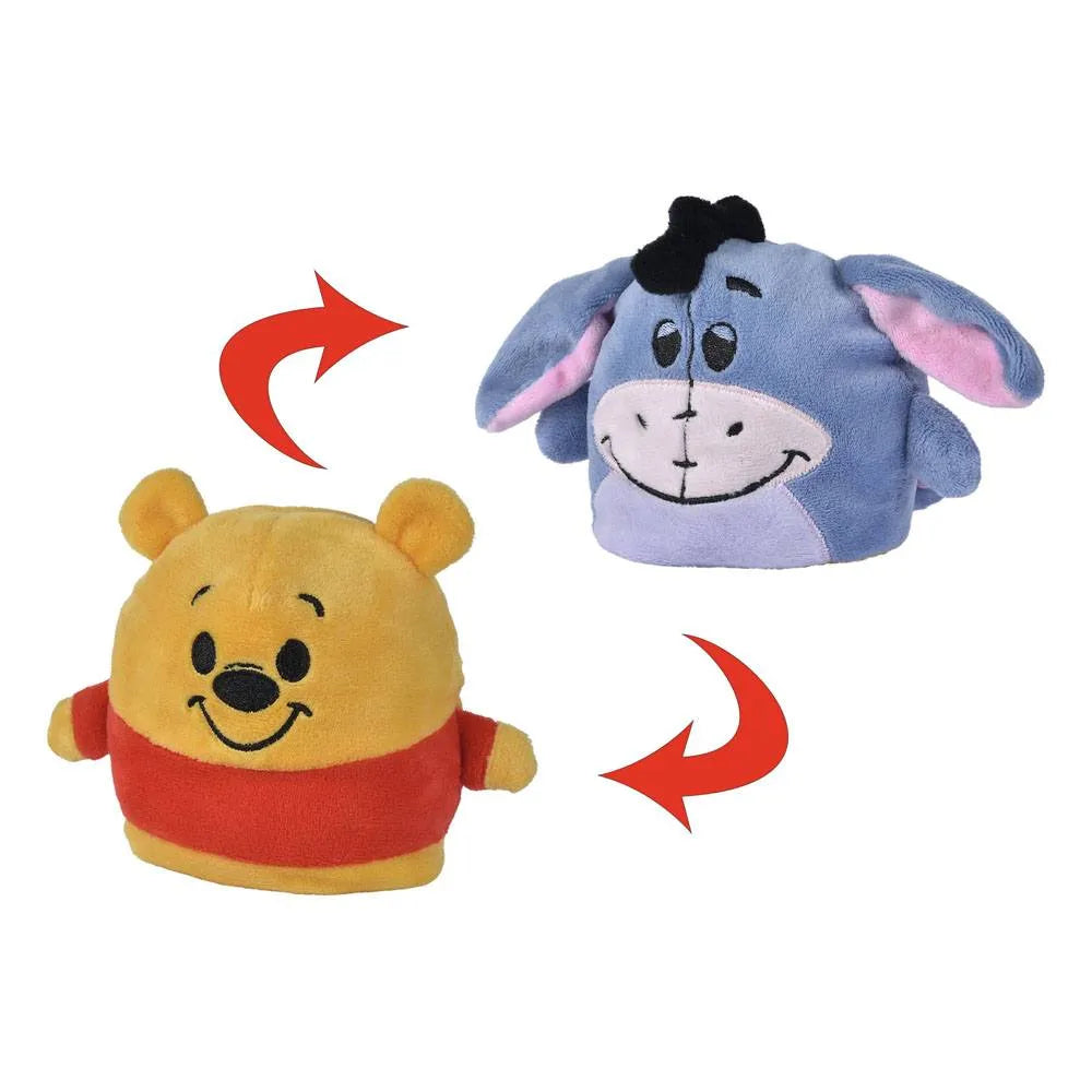 Disney: Winnie Pooh Wendeplüschfigur Winnie/I-Aah 8 cm - Smalltinytoystore