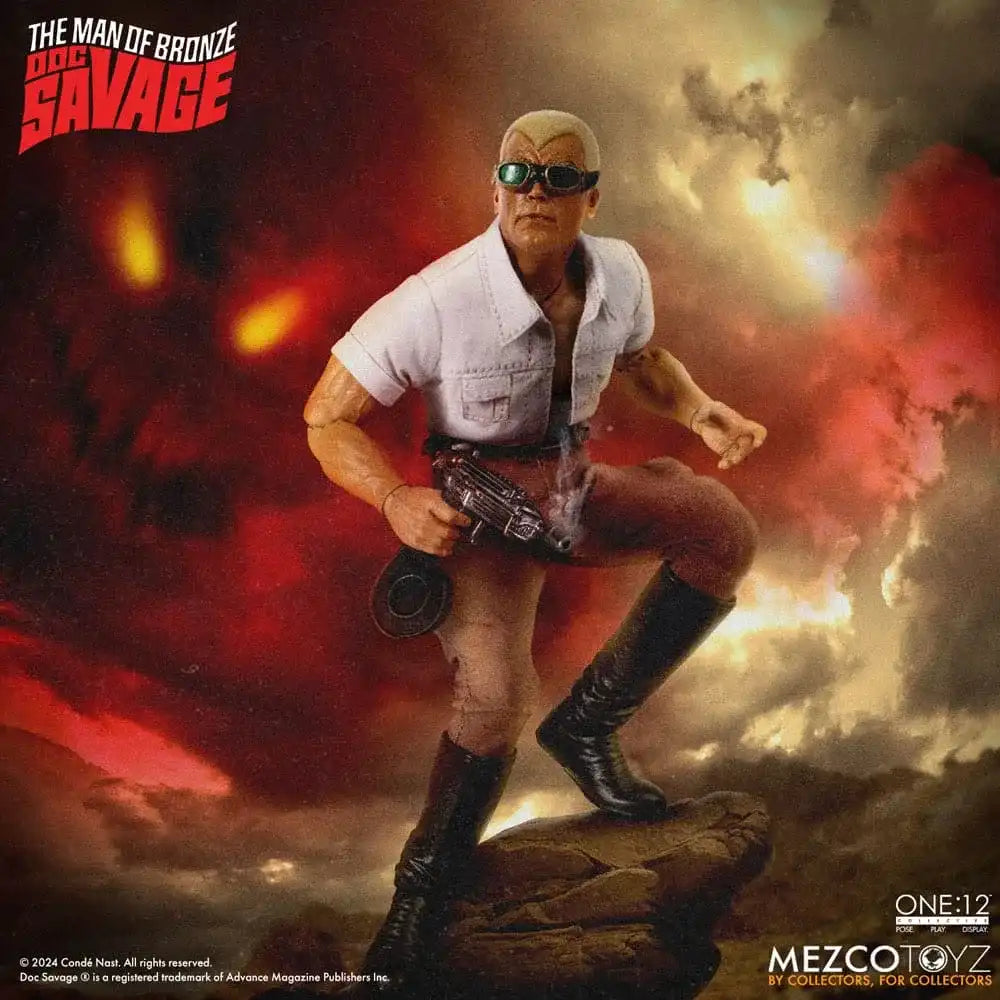 Doc Savage Actionfigur 1/12 Doc Savage Deluxe Edition 18 cm - Smalltinytoystore