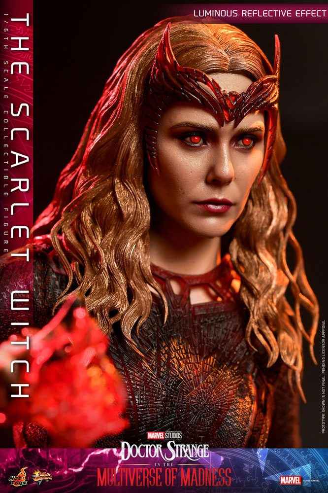 Doctor Strange in the Multiverse of Madness Movie Masterpiece 1/6 The Scarlet Witch 28 cm - Smalltinytoystore