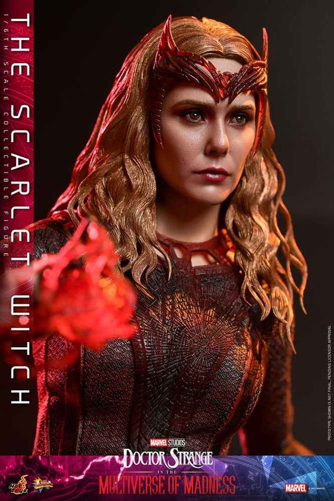 Doctor Strange in the Multiverse of Madness Movie Masterpiece 1/6 The Scarlet Witch 28 cm - Smalltinytoystore