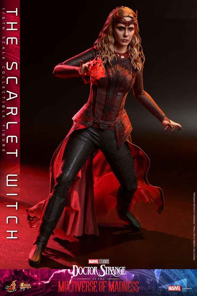 Doctor Strange in the Multiverse of Madness Movie Masterpiece 1/6 The Scarlet Witch 28 cm - Smalltinytoystore