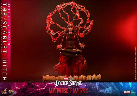 Doctor Strange in the Multiverse of Madness Movie Masterpiece 1/6 The Scarlet Witch (Deluxe Version) 28 cm - Smalltinytoystore