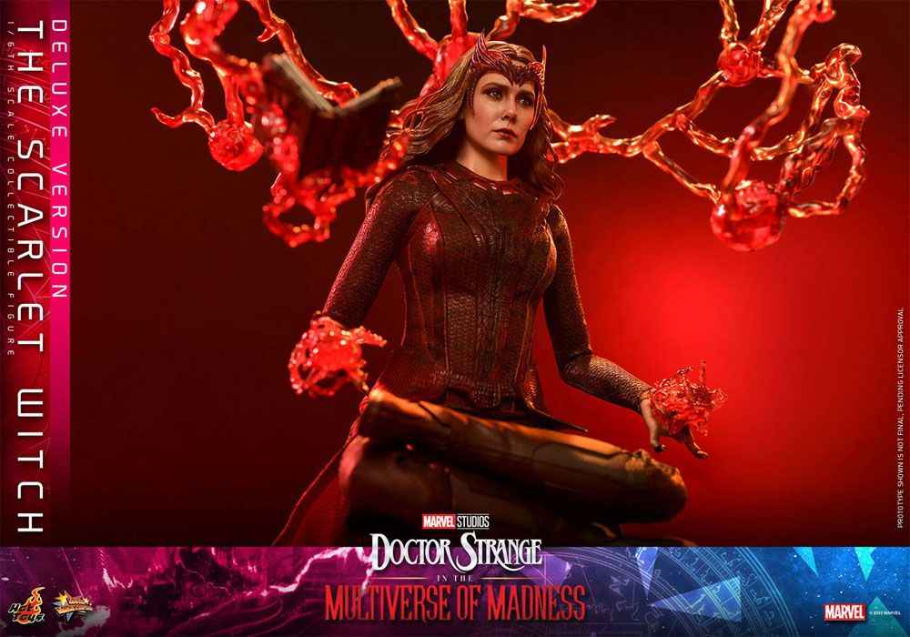 Doctor Strange in the Multiverse of Madness Movie Masterpiece 1/6 The Scarlet Witch (Deluxe Version) 28 cm - Smalltinytoystore