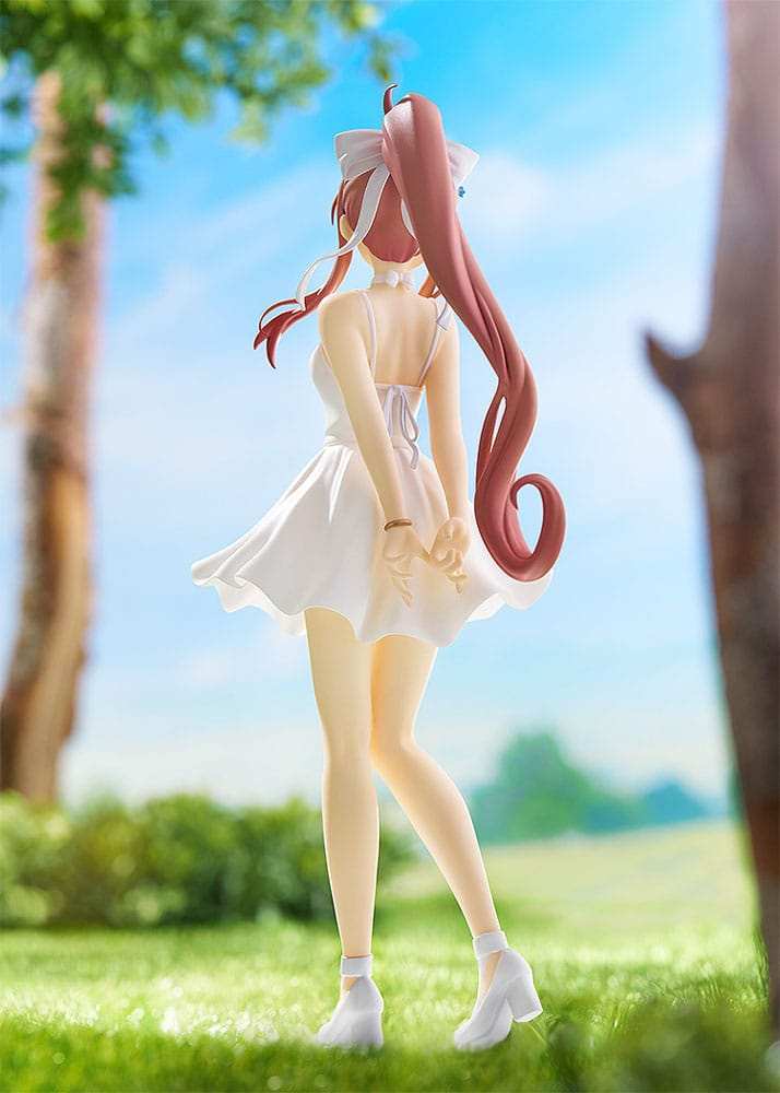 Doki Doki Literature Club! Pop Up Parade PVC Statue Monika: White Dress Ver. 18 cm - Smalltinytoystore