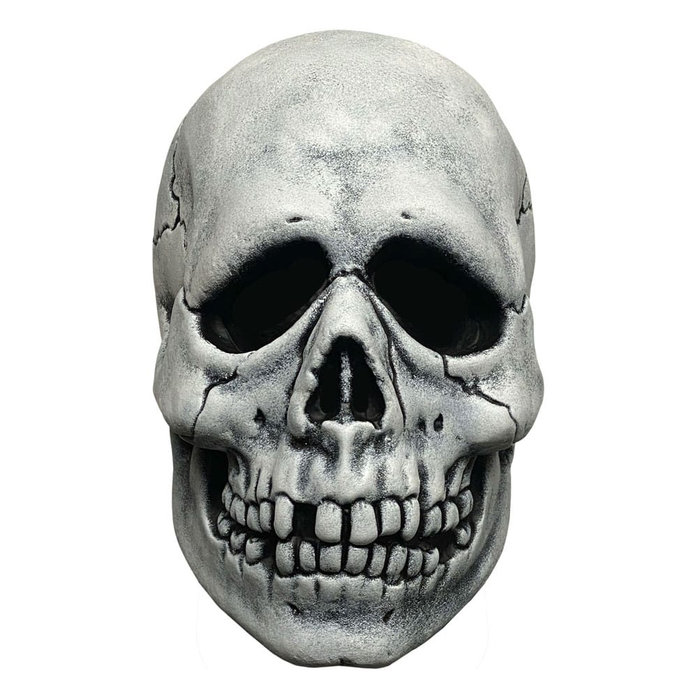 Don Post Vinyl Maske White Skull