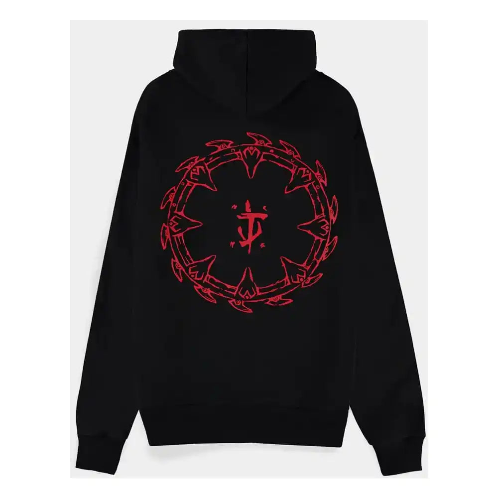 Doom Hoodie Doom Zipper Symbol Größe S - Smalltinytoystore