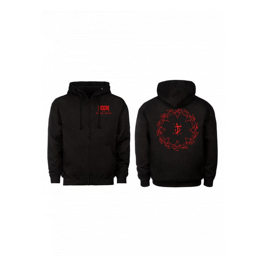 Doom The Dark Ages Kapuzenpullover mit Reißverschluß Shield Größe XL - Smalltinytoystore