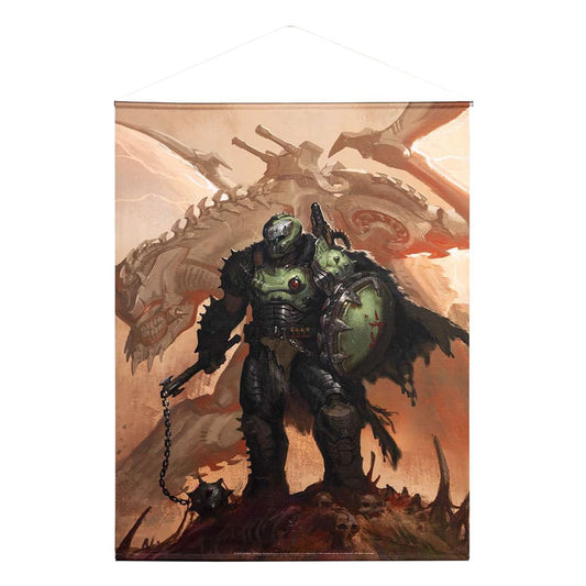 Doom The Dark Ages Poster Canvas Concept Art - Smalltinytoystore