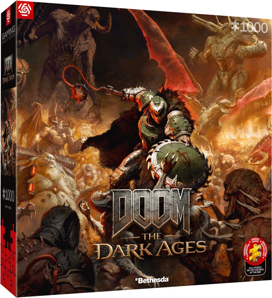Doom The Dark Ages Puzzle Slayer's Rag (1000 Teile) - Smalltinytoystore