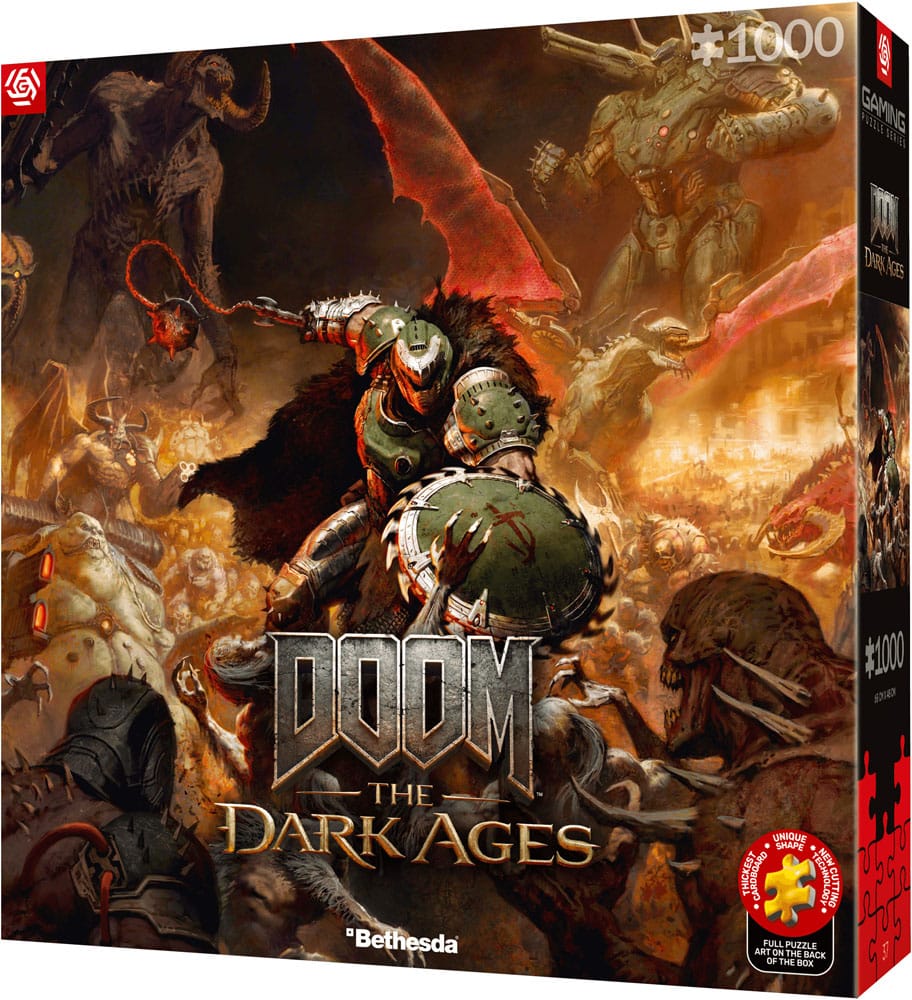 Doom The Dark Ages Puzzle Slayer's Rag (1000 Teile) - Smalltinytoystore