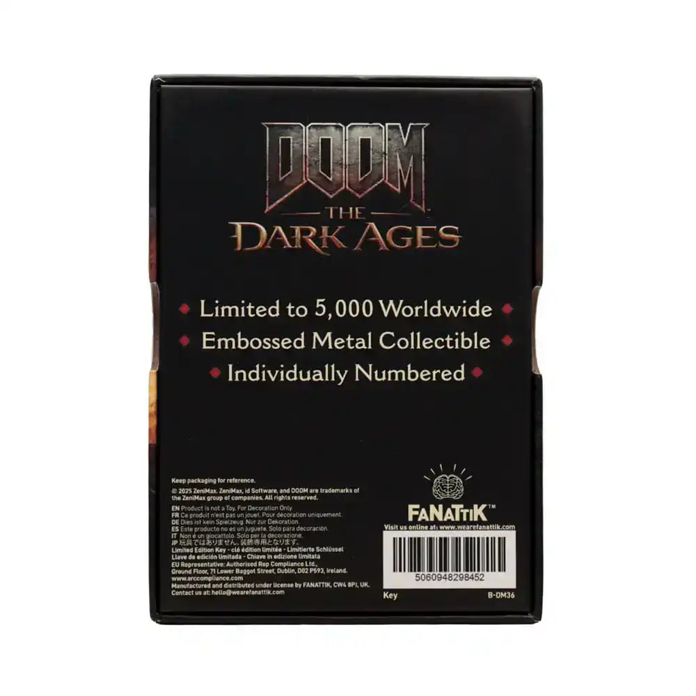 Doom: The Dark Ages Replik Secret Key Limited Edition