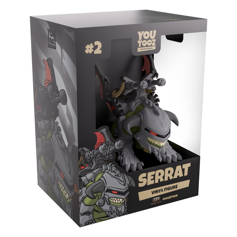 Doom Vinyl Figur Serrat 10 cm - Smalltinytoystore
