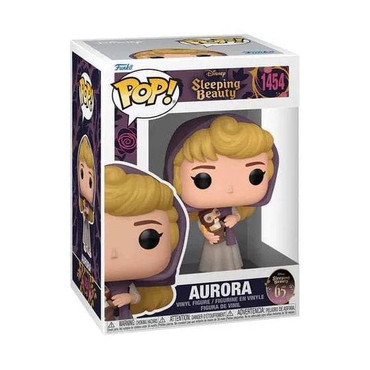 Dornröschen 65th Anniversary POP! Disney Vinyl Figur Aurora w/Owl 9 cm - Smalltinytoystore