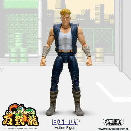 Double Dragon Deluxe Actionfigur 1/12 Billy 18 cm - Smalltinytoystore