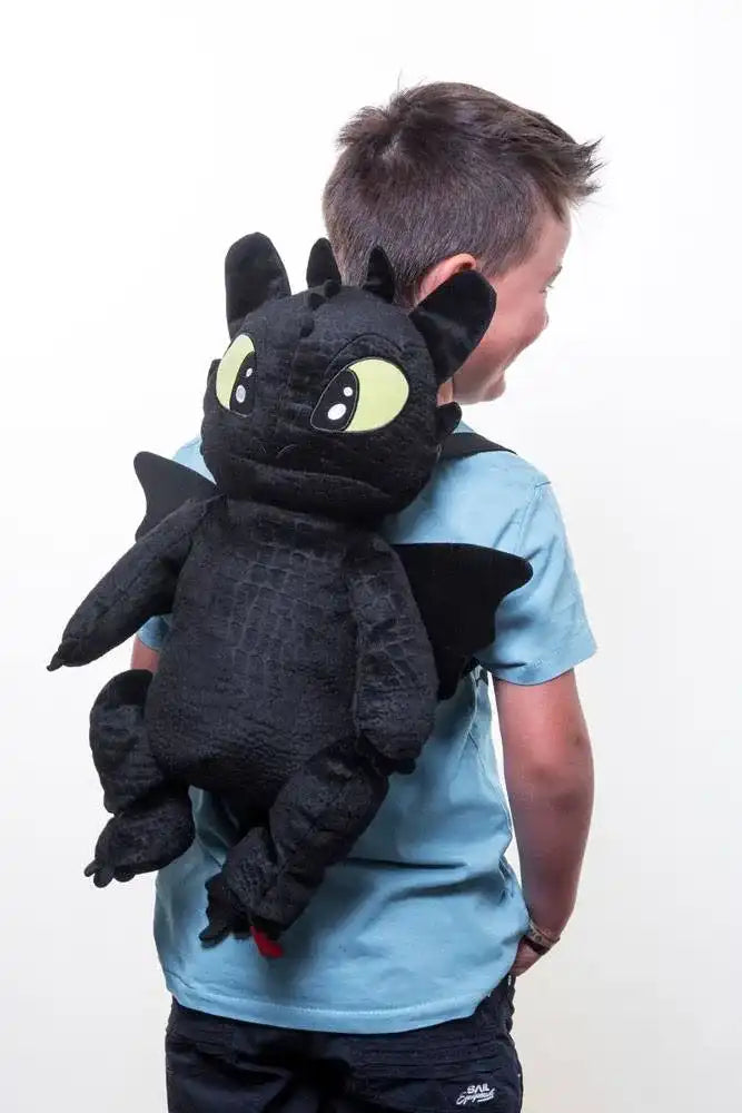 Drachenzähmen leicht gemacht 3 Plüsch-Rucksack Toothless - Smalltinytoystore