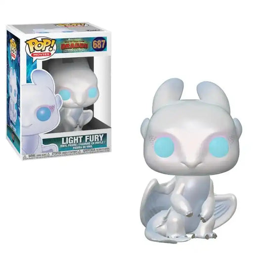 Drachenzähmen leicht gemacht 3 POP! Vinyl Figur Light Fury 9 cm - Smalltinytoystore