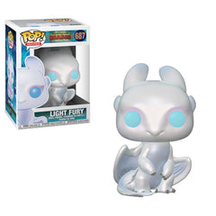 Drachenzähmen leicht gemacht 3 POP! Vinyl Figur Light Fury 9 cm - Smalltinytoystore