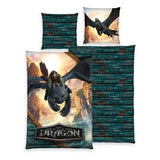 Drachenzähmen leicht gemacht Bettwäsche Ver. 2 135 x 200 cm - Smalltinytoystore