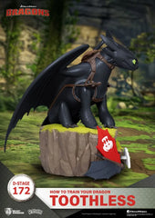 Drachenzähmen leicht gemacht D-Stage PVC Diorama Ohnezahn Statue 14 cm - Smalltinytoystore