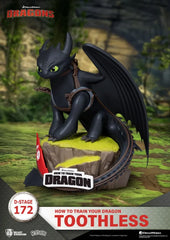 Drachenzähmen leicht gemacht D-Stage PVC Diorama Ohnezahn Statue 14 cm - Smalltinytoystore