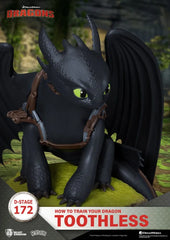 Drachenzähmen leicht gemacht D-Stage PVC Diorama Ohnezahn Statue 14 cm - Smalltinytoystore