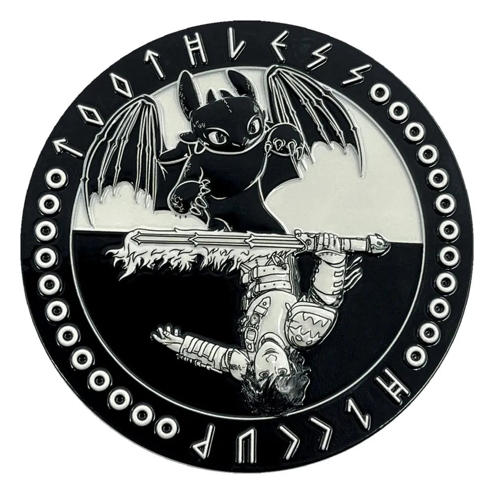 Drachenzähmen leicht gemacht Medaille Limited Edition - Smalltinytoystore