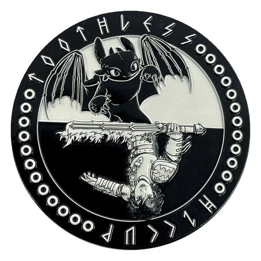 Drachenzähmen leicht gemacht Medaille Limited Edition - Smalltinytoystore