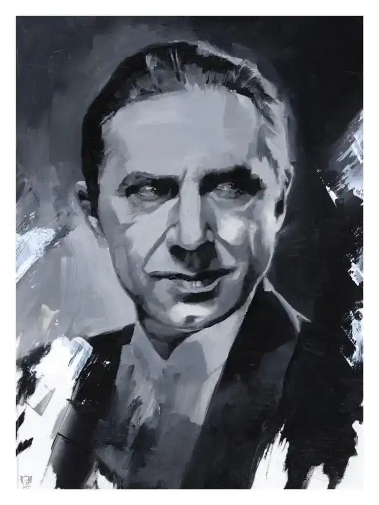 Dracula Kunstdruck Dracula by Chris Valentine 41 x 31 cm - ungerahmt