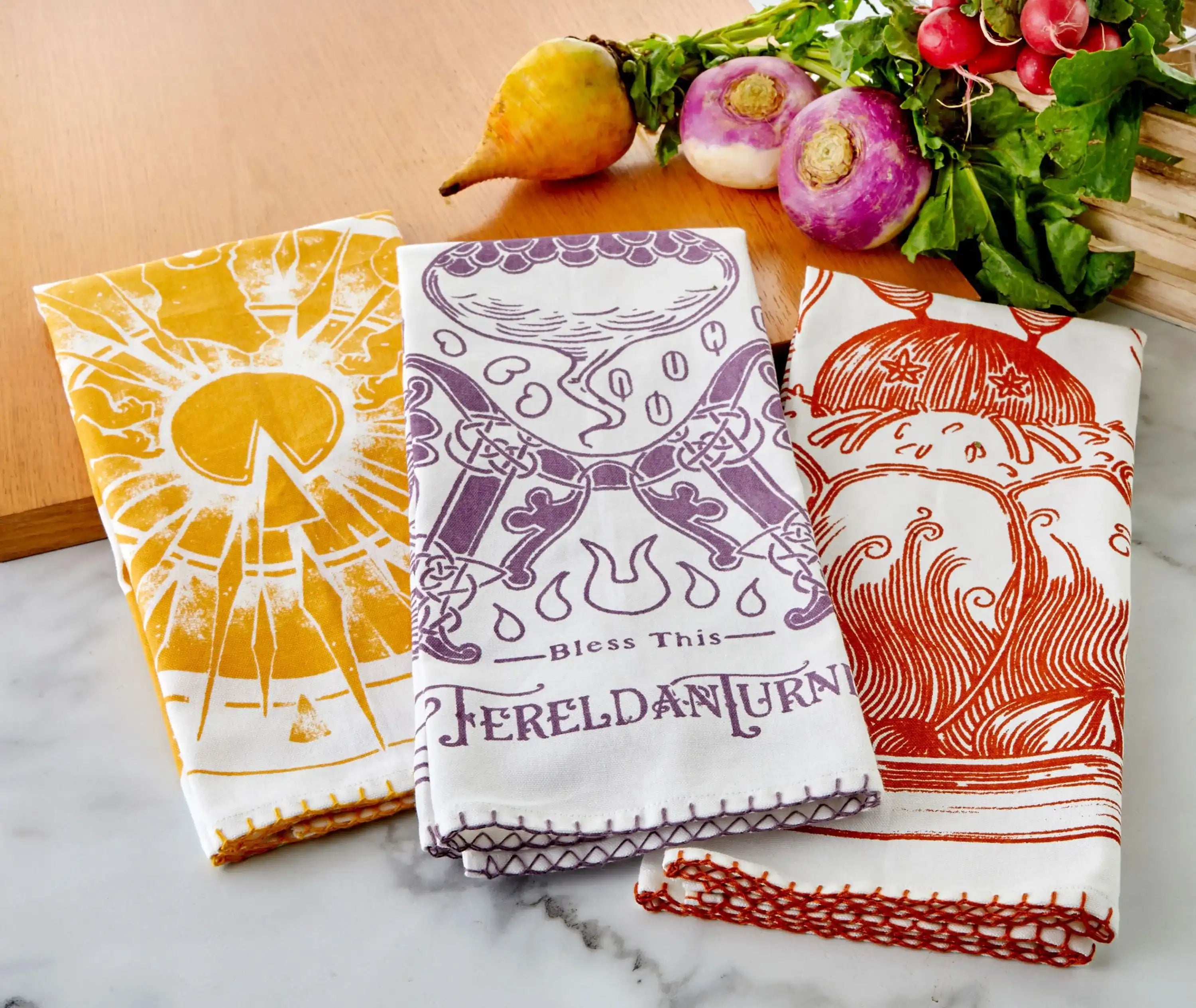 Dragon Age Geschirrtücher 3er-Pack Culinary - Smalltinytoystore
