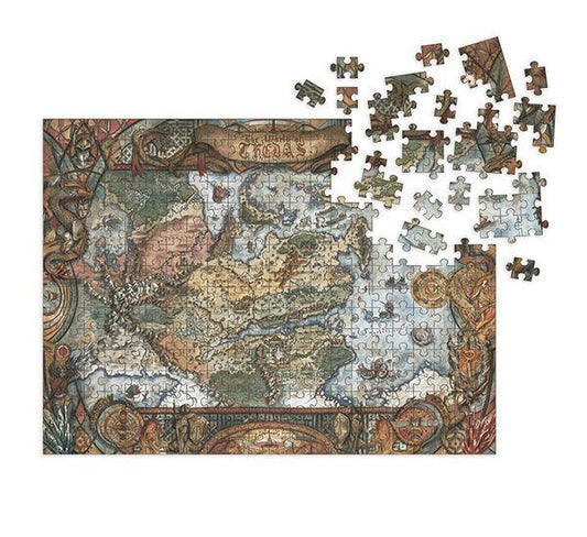 Dragon Age Puzzle World of Thedas Map (1000 Teile) - Smalltinytoystore