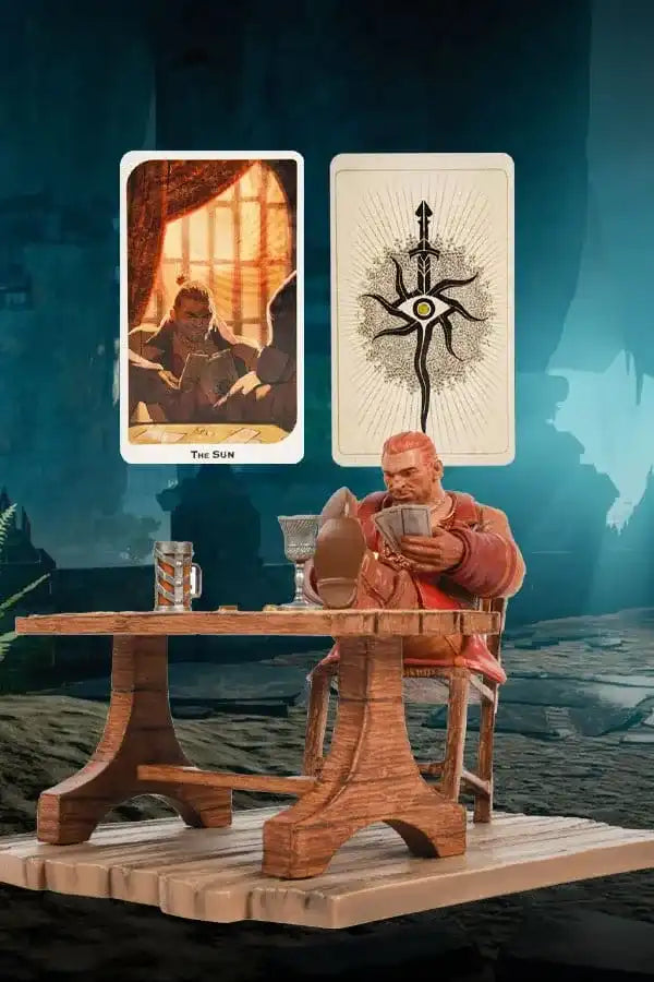Dragon Age Statue Varric The Sun Tarot 14 cm - Smalltinytoystore
