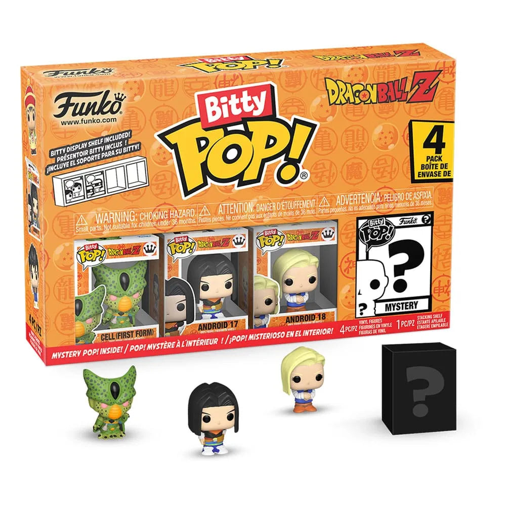 Dragon Ball Bitty POP! Vinyl Figuren 4er-Pack Series 2 2,5 cm - Smalltinytoystore
